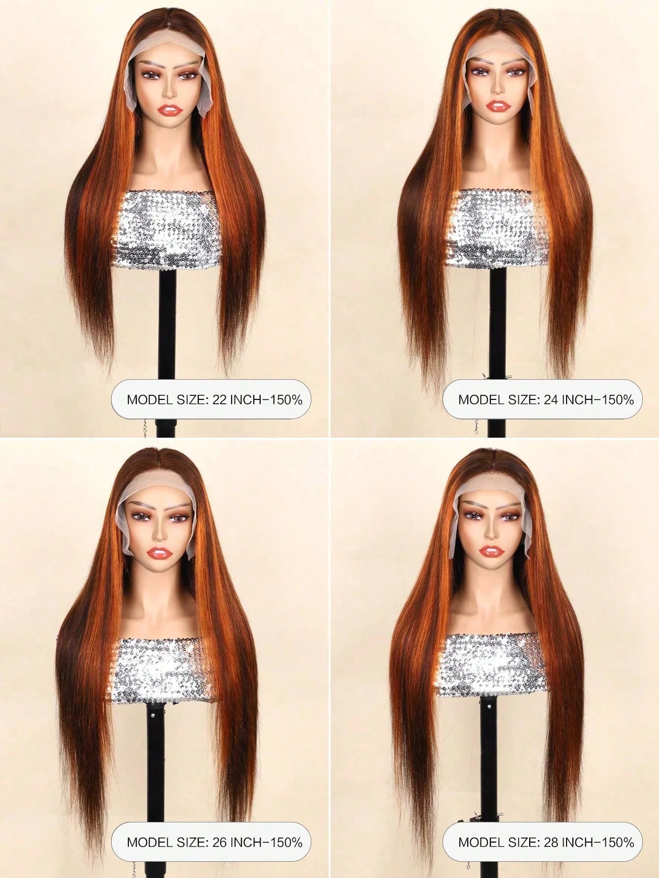 13x4 Straight Lace Front Wig