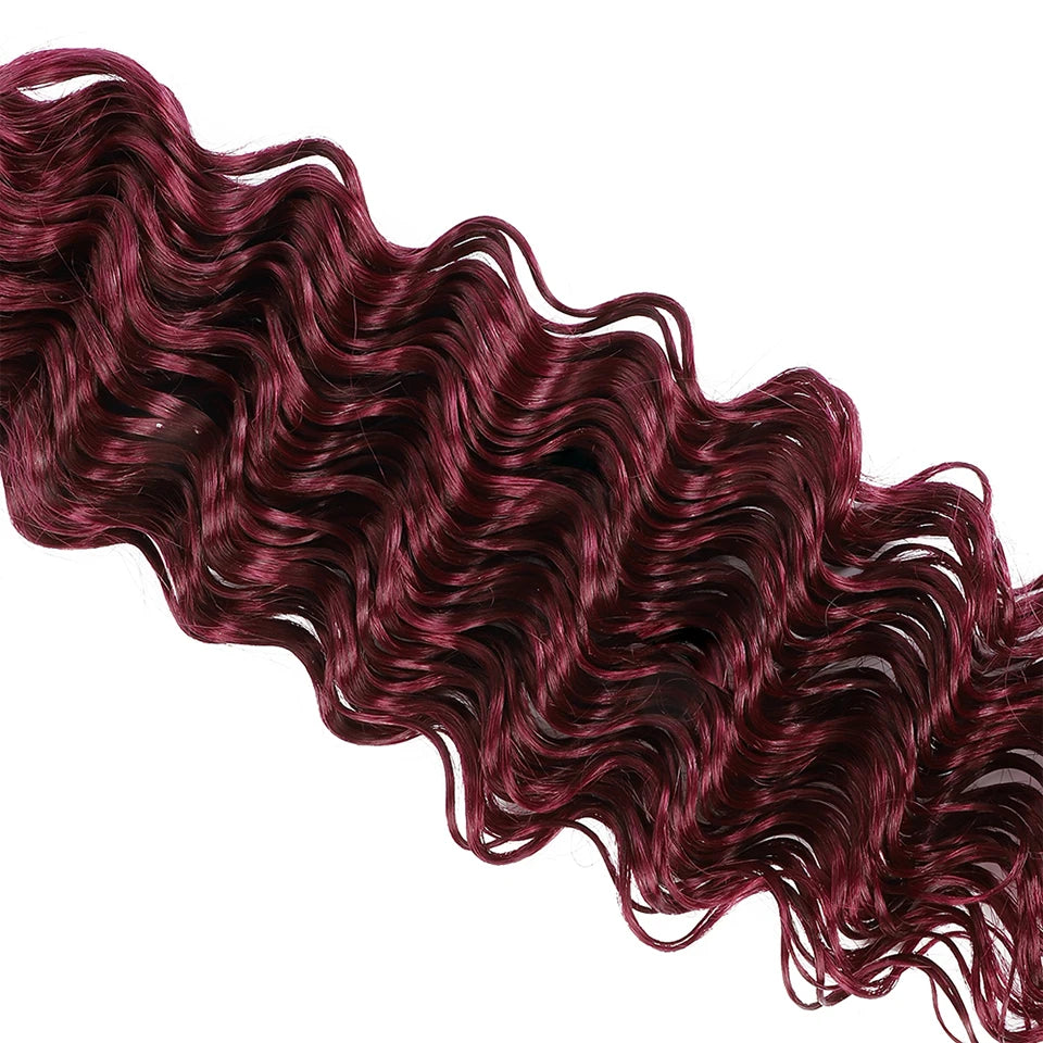 99J Burgundy Deep Wave Bundles