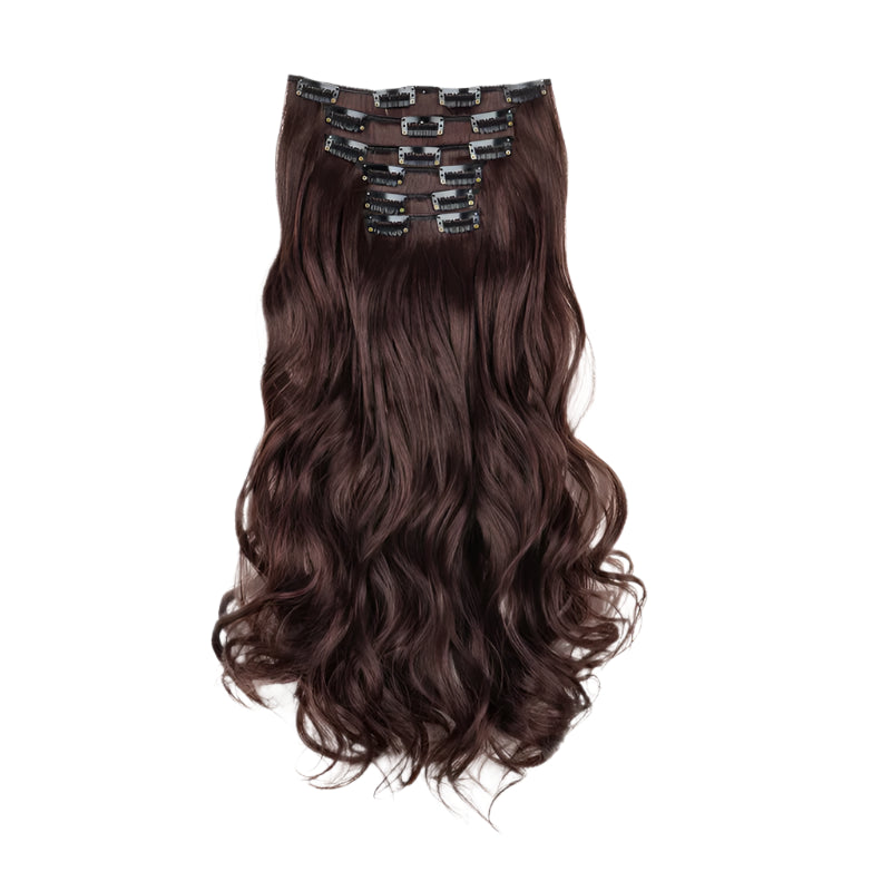 Synthetic 24" Long Curly Hair Extensions