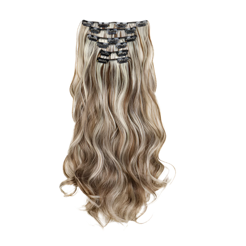 Synthetic 24" Long Curly Hair Extensions