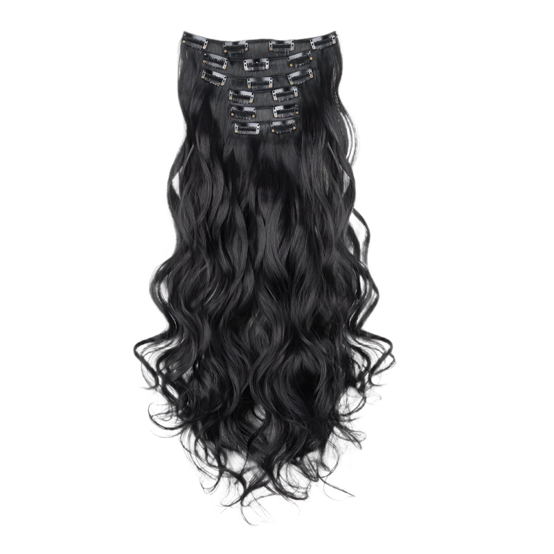 Synthetic 24" Long Curly Hair Extensions