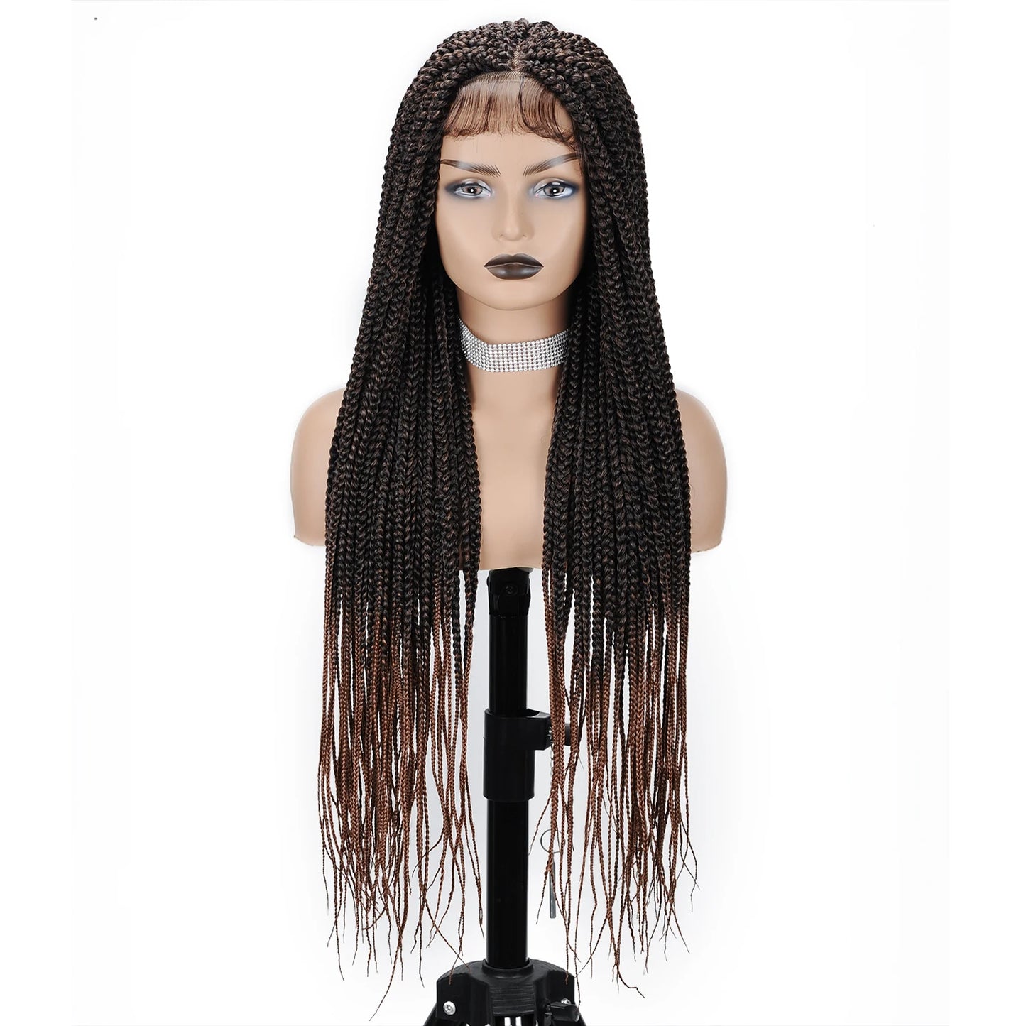 36" Full Lace Knotless Braided Wig