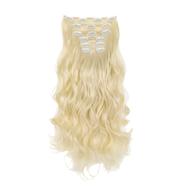 Synthetic 24" Long Curly Hair Extensions