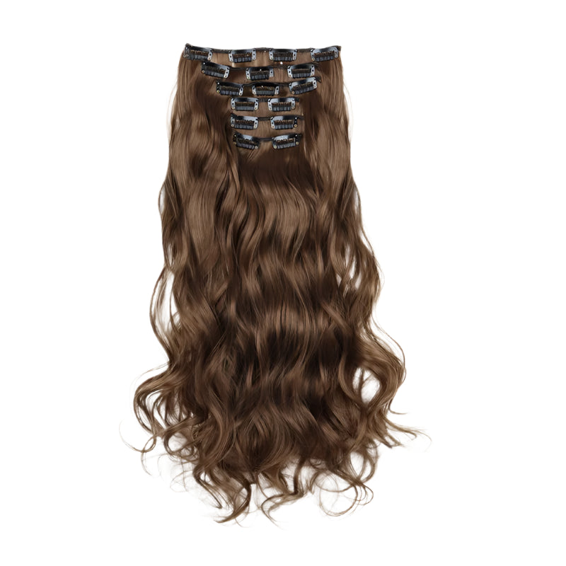 Synthetic 24" Long Curly Hair Extensions