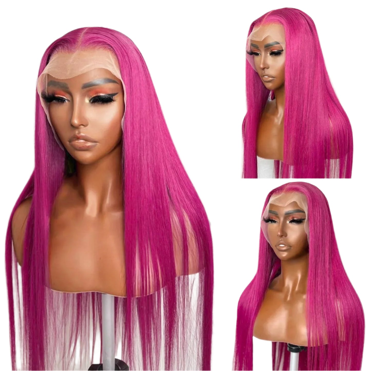 Dark Green Lace Front Synthetic Wig