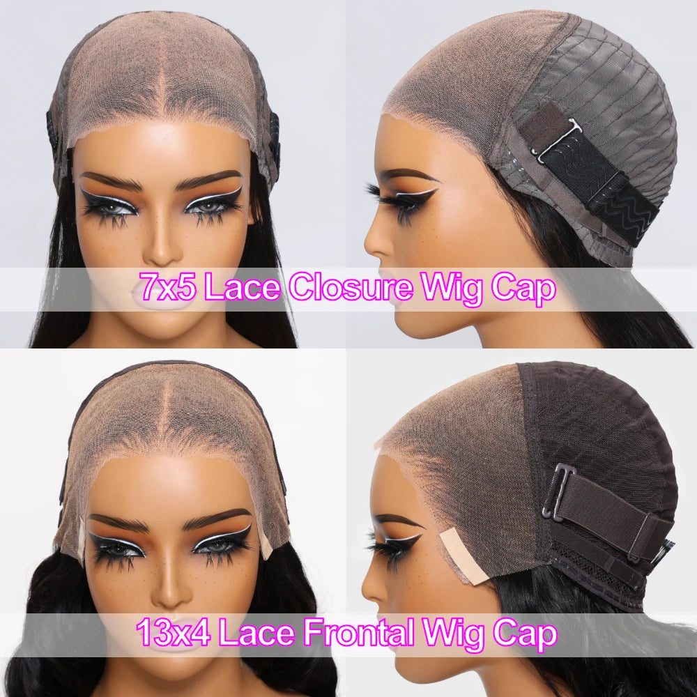 Curtain Bangs Loose Wave Lace Front Wig