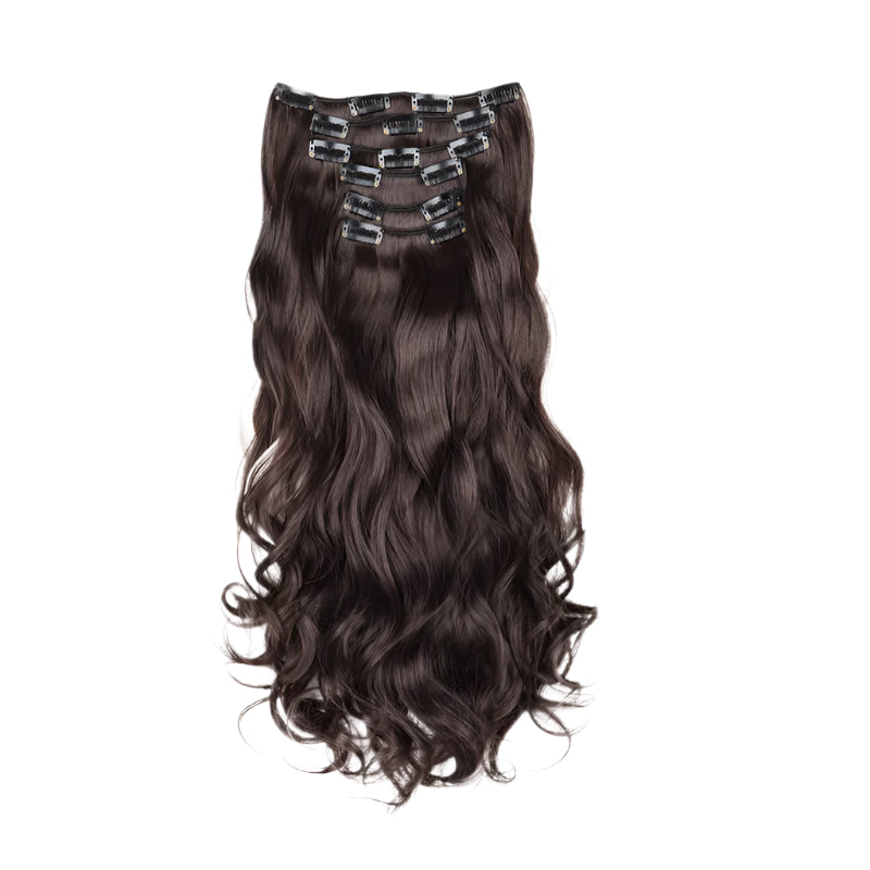 Synthetic 24" Long Curly Hair Extensions