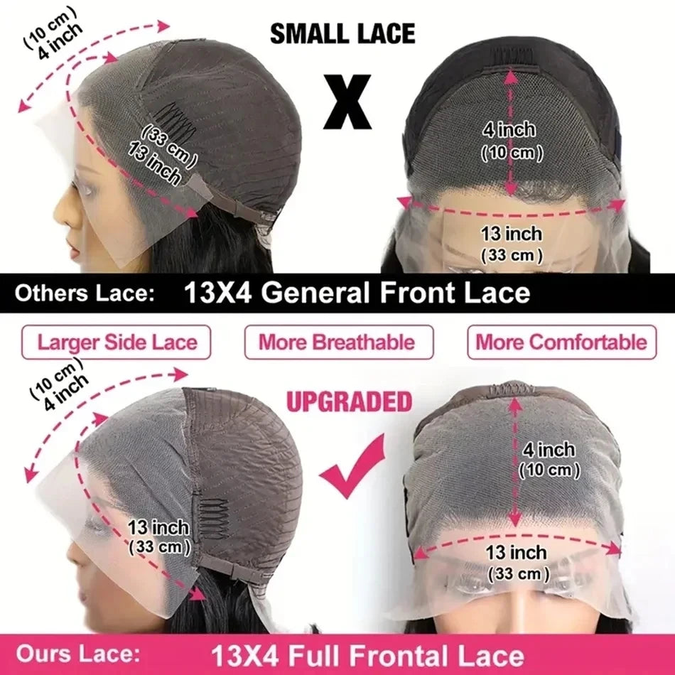 Loose Body Wave Bob Wig – 13x4 Lace Front Human Hair Wig