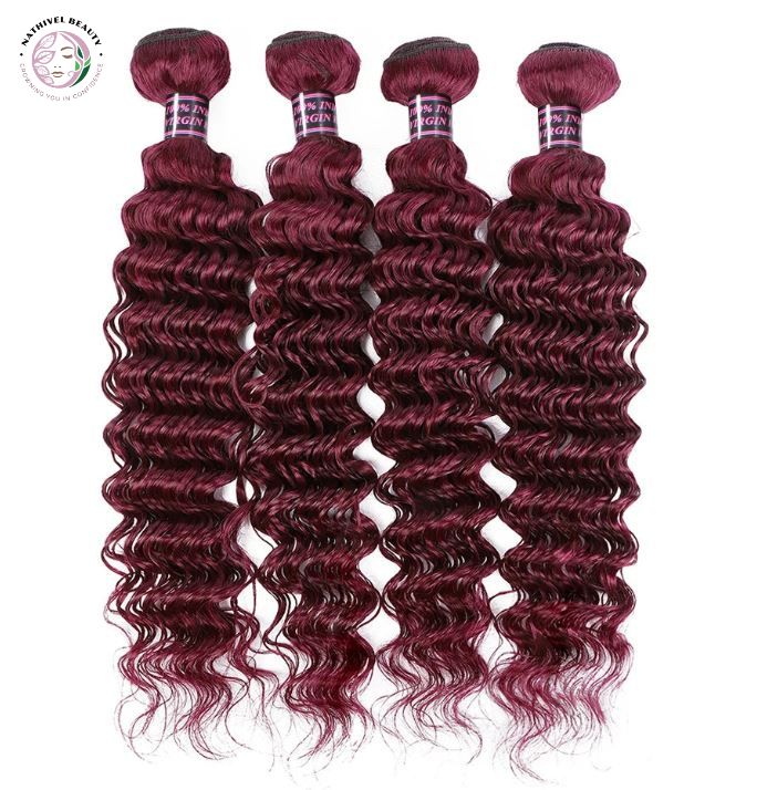 99J Burgundy Deep Wave Bundles