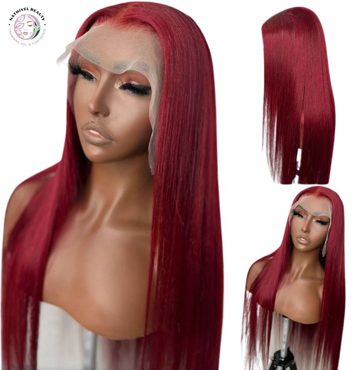 Dark Green Lace Front Synthetic Wig