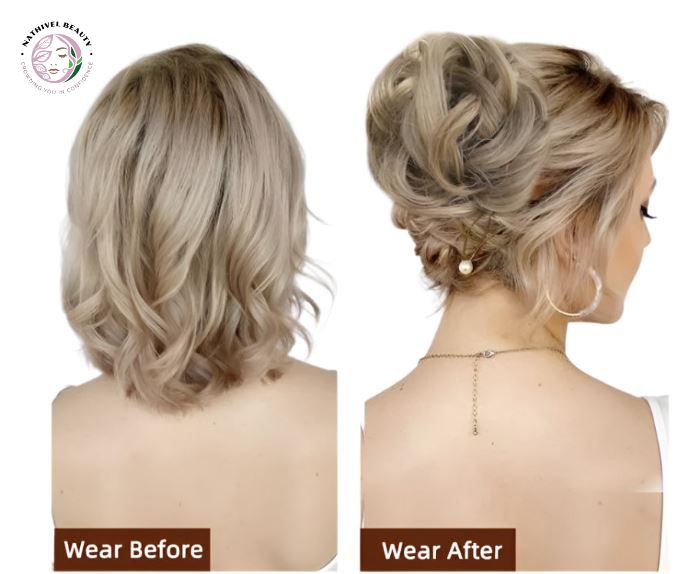 Claw Clip Synthetic Messy Bun