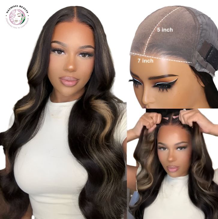 Body Wave Highlight 13x4 Lace Frontal Wig