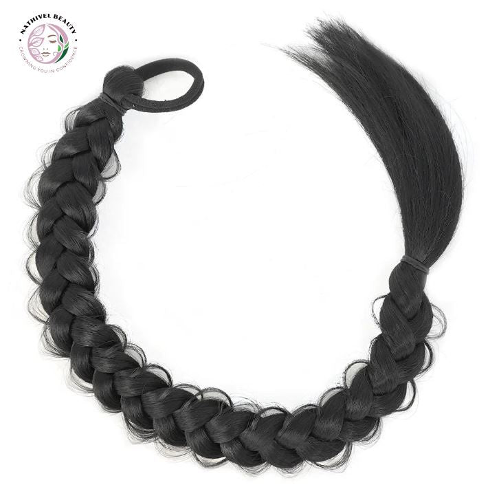 24" Synthetic Long Braided Ponytail Hair Extension