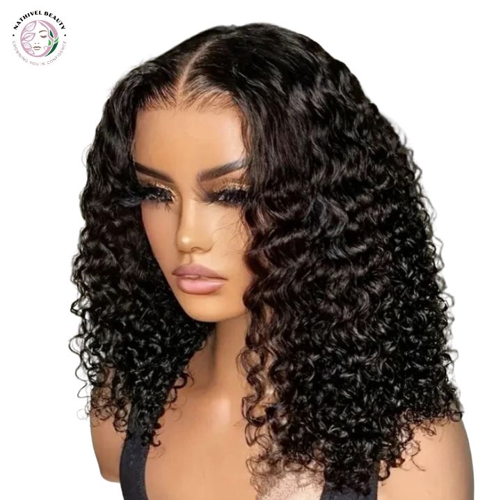 Kinky Curly Bob Wig – Glueless 13x4 Lace Front Human Hair