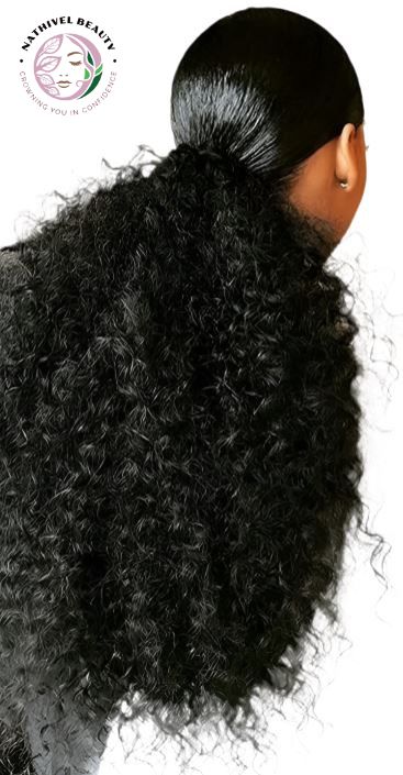 Drawstring Curly Ponytail Extension