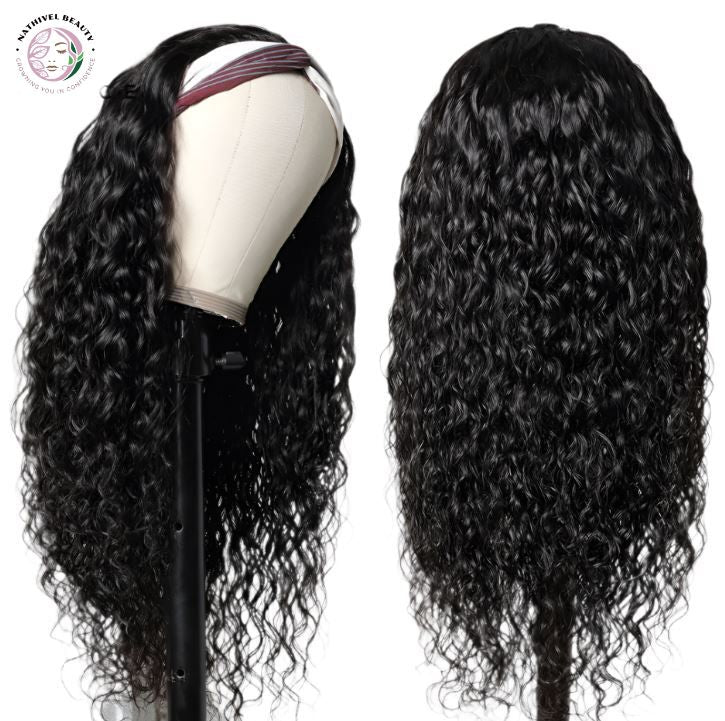 Water Wave Headband Wig