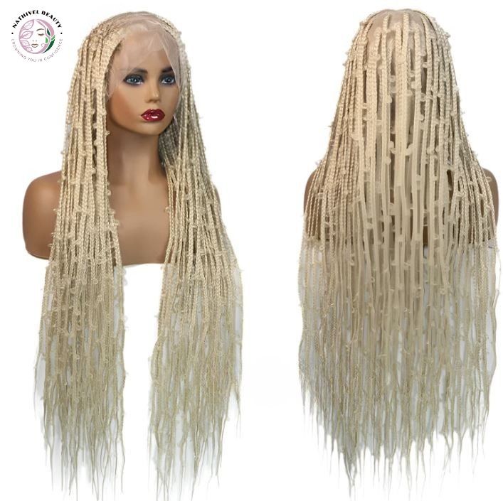 36" Lace Wig – Synthetic Butterfly Braids