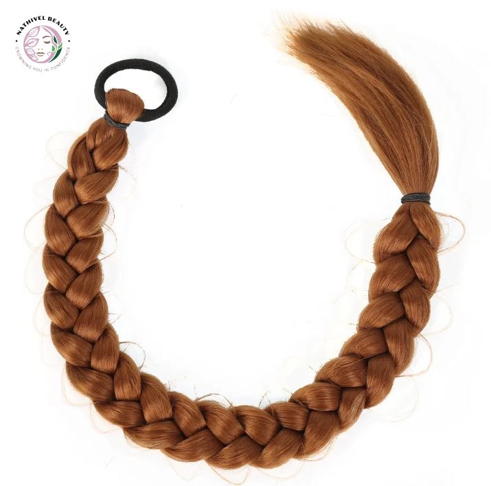 24" Synthetic Long Braided Ponytail Hair Extension