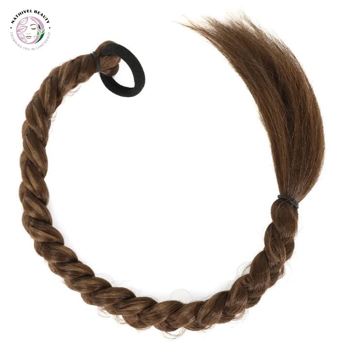 24" Synthetic Long Braided Ponytail Hair Extension