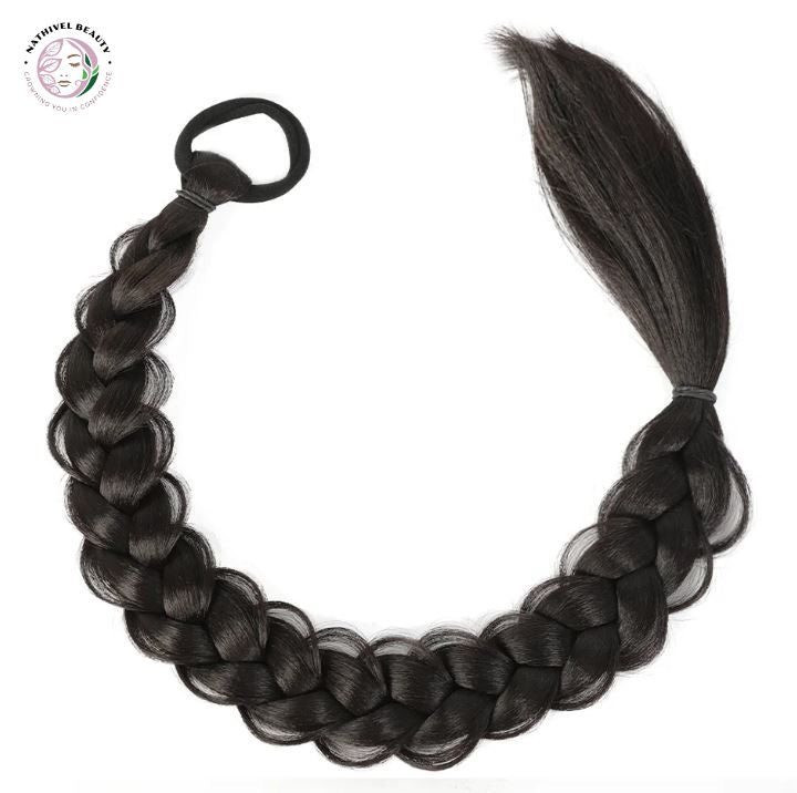 24" Synthetic Long Braided Ponytail Hair Extension