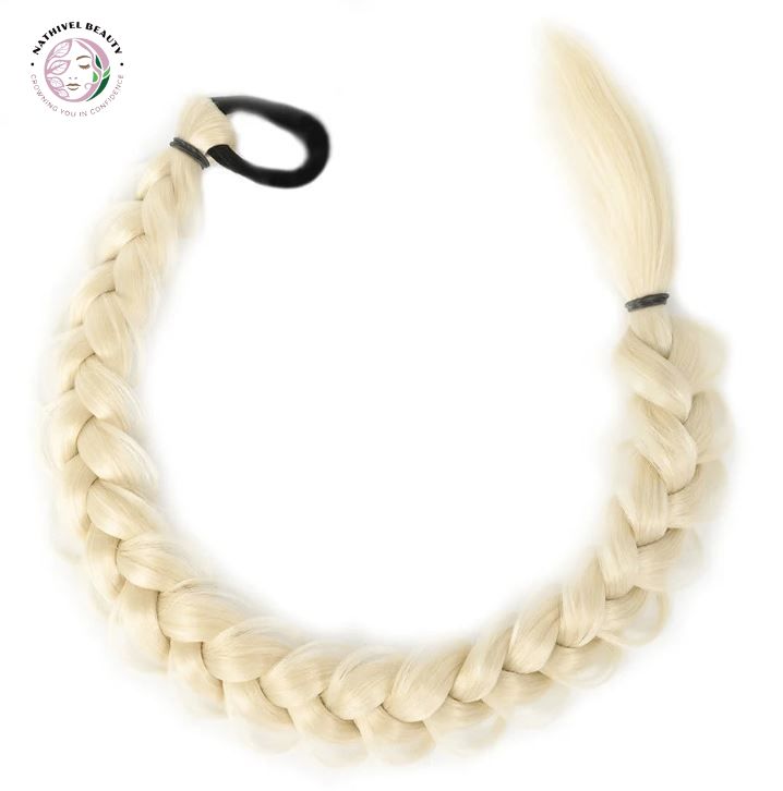 24" Synthetic Long Braided Ponytail Hair Extension
