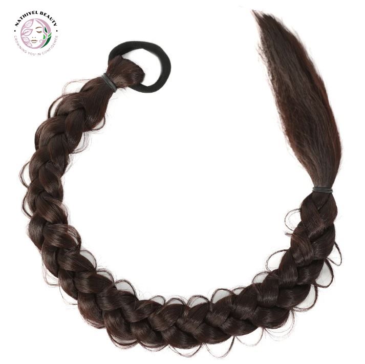 24" Synthetic Long Braided Ponytail Hair Extension