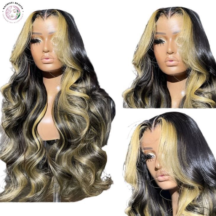 1B/27 Ombre Body Wave Human Hair Wig