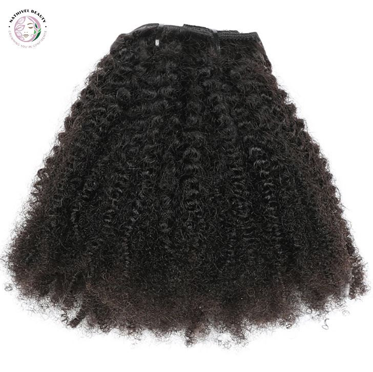 Kinky Curly Clip-In Hair Extensions