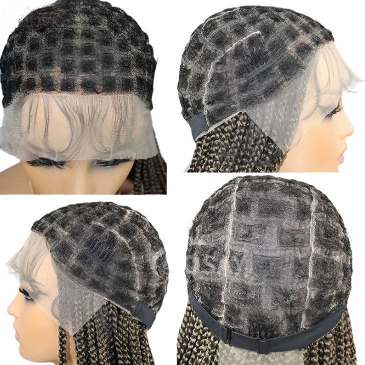 36" Full Lace Knotless Braided Wig