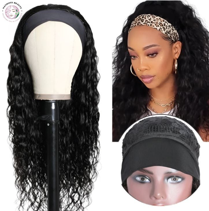 Water Wave Headband Wig