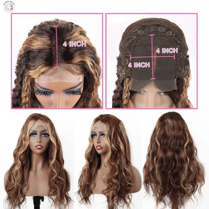 Peruvian Body Wave Ombre Lace Front Wig