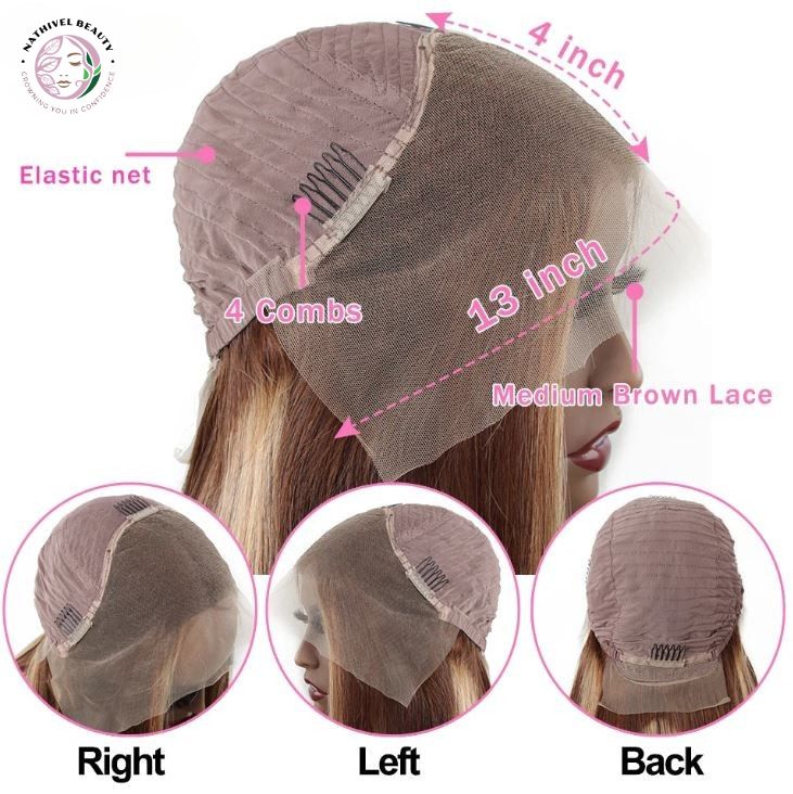Peruvian Body Wave Ombre Lace Front Wig