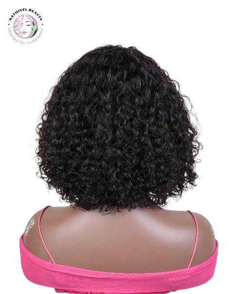 Jerry Curly Short Pixie Bob Wig