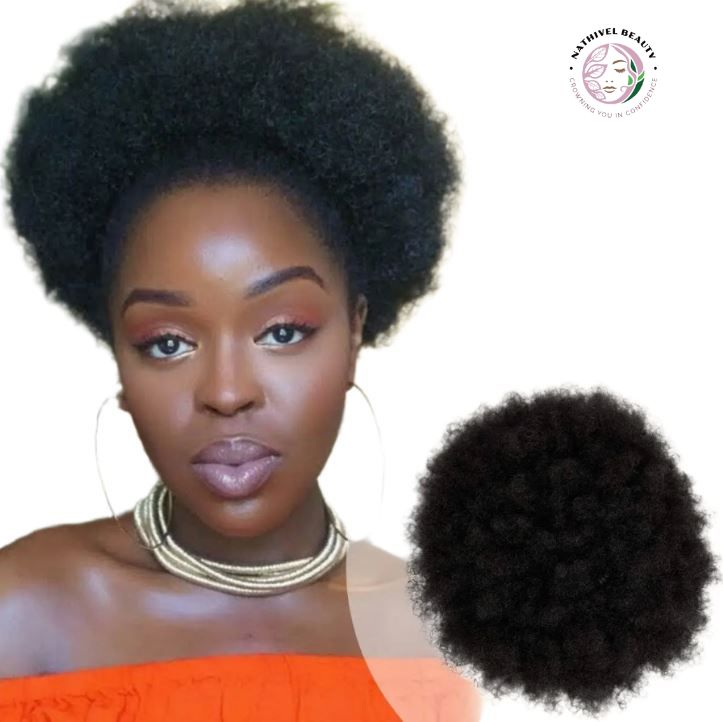 10" Afro Puff Drawstring Ponytail