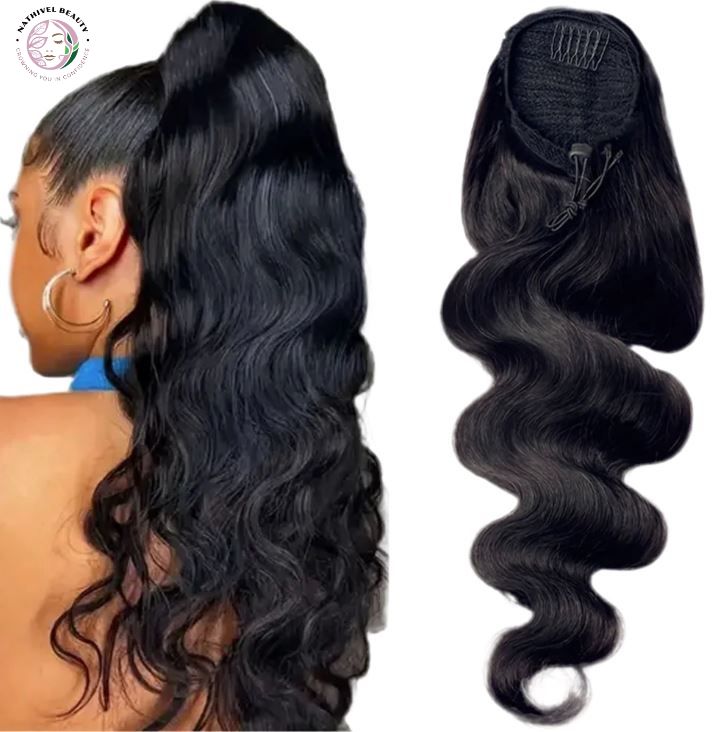 Body Wave Drawstring Ponytail
