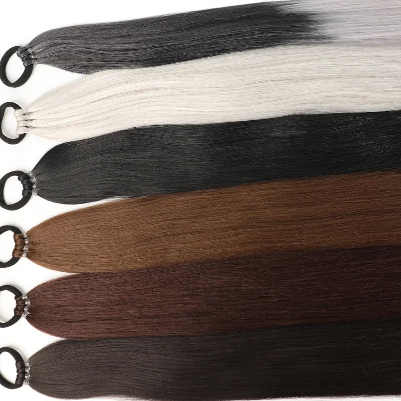 28" Synthetic Ponytail Extension