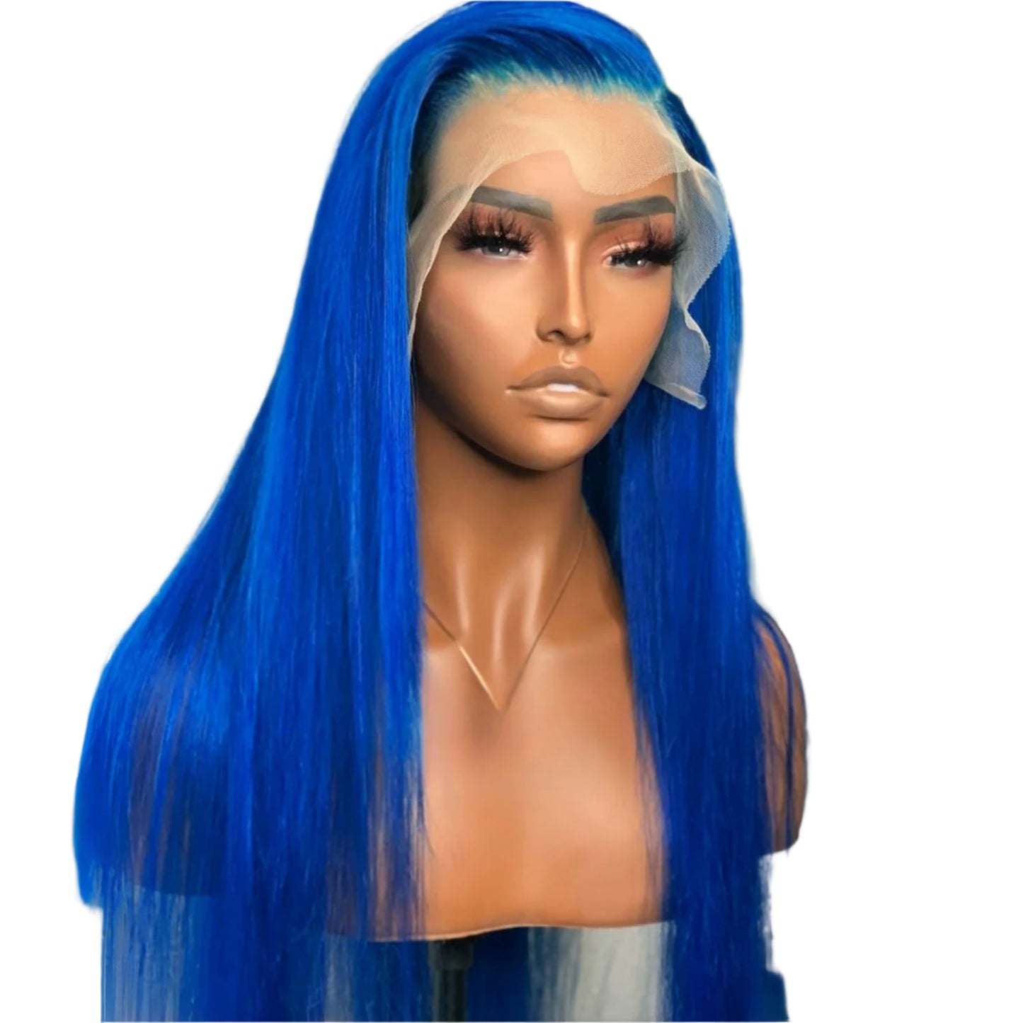 Dark Green Lace Front Synthetic Wig