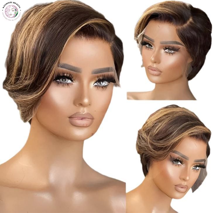 Short Bob Pixie Cut Wig