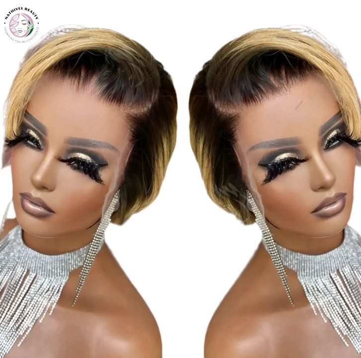 Short Bob Pixie Cut Wig