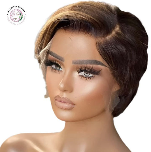 Short Bob Pixie Cut Wig