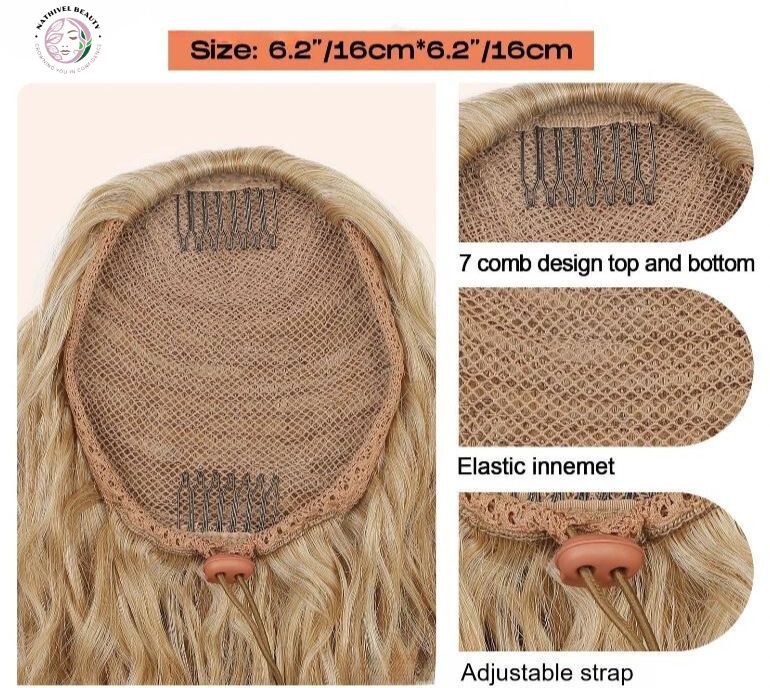 36" Synthetic Curly Ponytail Extension