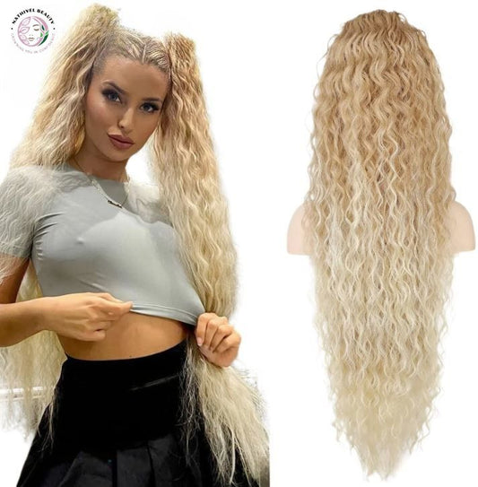 36" Synthetic Curly Ponytail Extension