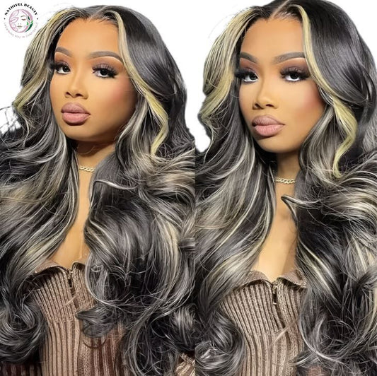 1B/27 Ombre Body Wave Human Hair Wig