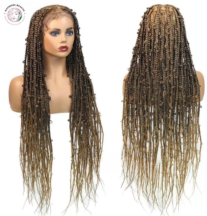36" Lace Wig – Synthetic Butterfly Braids