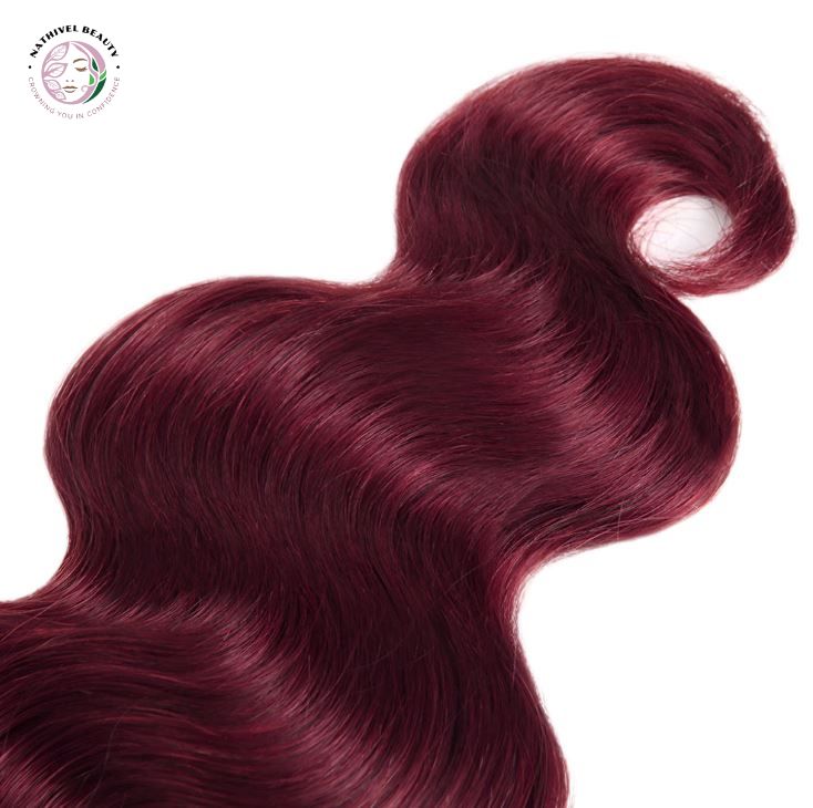Burgundy 99J Body Wave Brazilian Hair Bundles