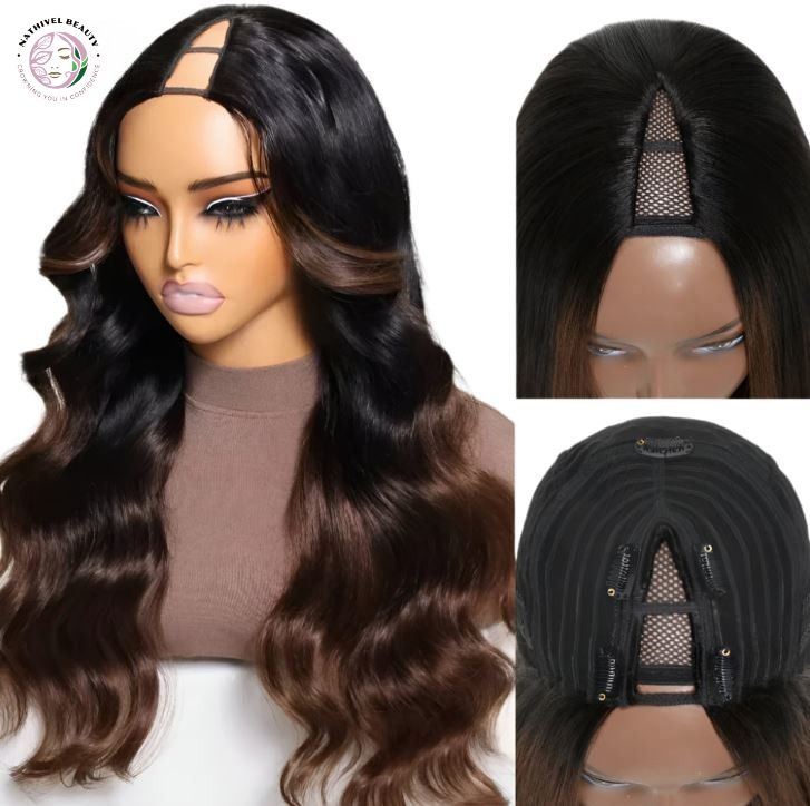 Body Wave V Part Wig