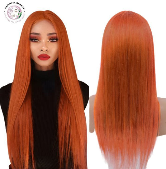 Orange Ginger Lace Front Wig