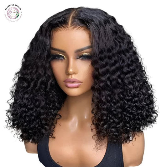Pre-Cut Water Wave Bob Wig – Glueless Lace Front