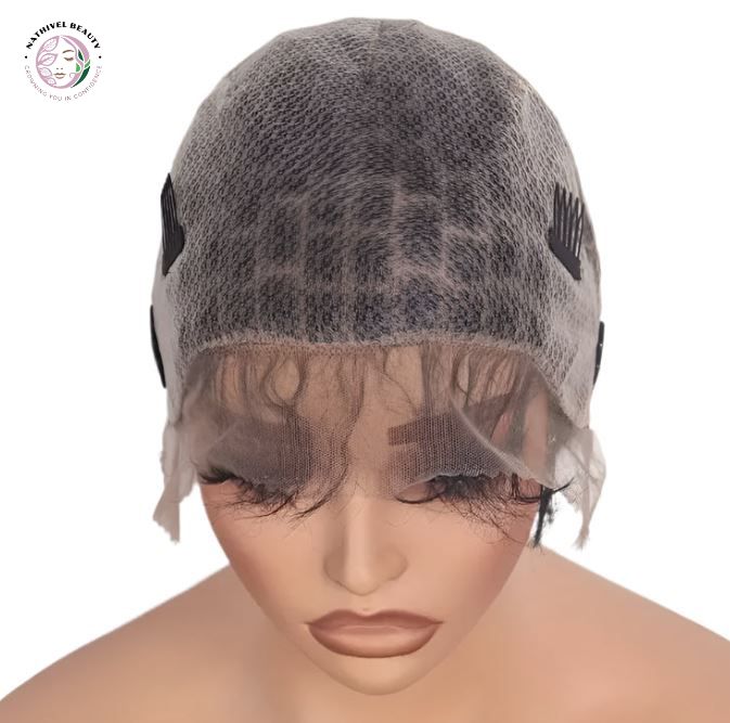 Full Lace Wig Cap – Double Lace Knotless Braided Cornrow Cap