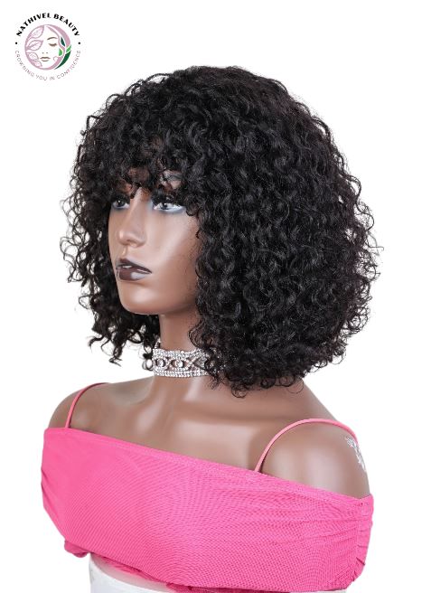 Jerry Curly Short Pixie Bob Wig